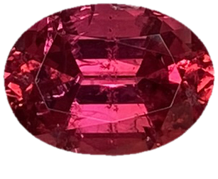 2.05ct Oval Hot Pink Spinel