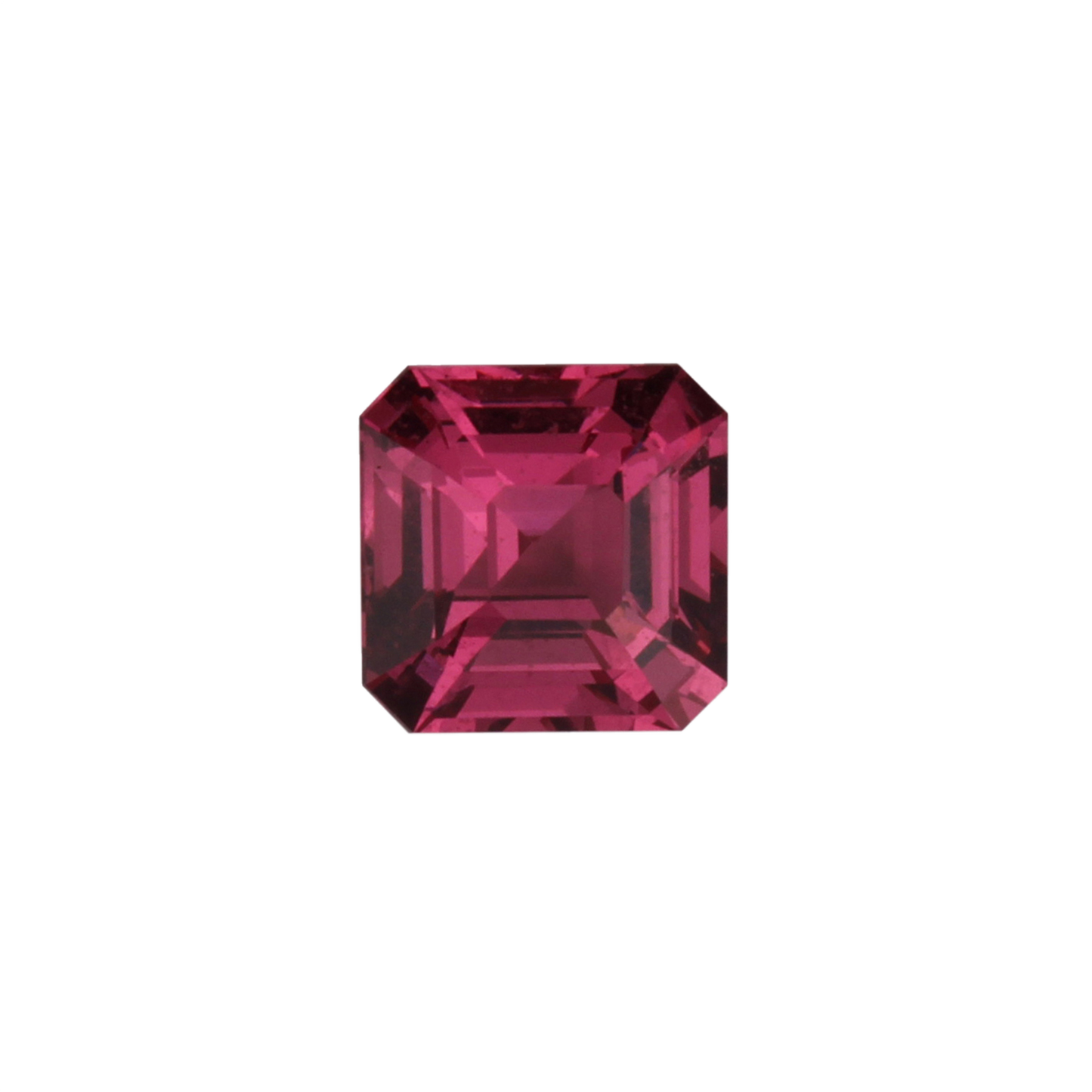 6.1mm Asscher Cut Hot Pink Spinel
