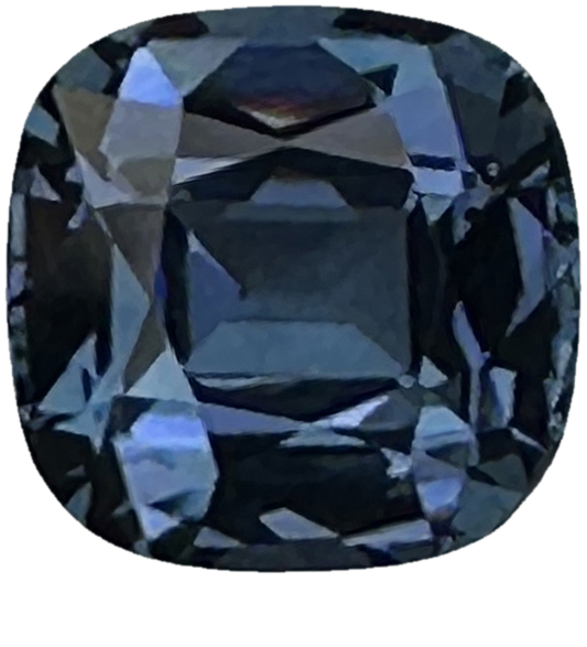 7.3ct Cushion Blue Spinel