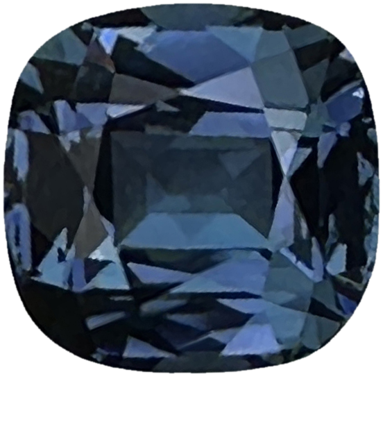 7.3ct Cushion Blue Spinel
