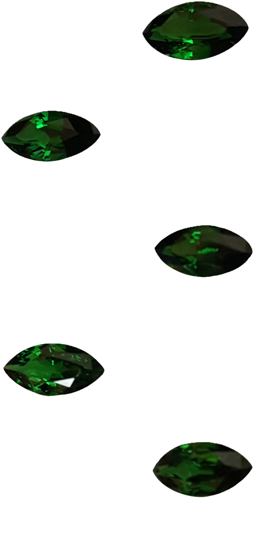 8x4mm Marquise Deep Green Tsavorite
