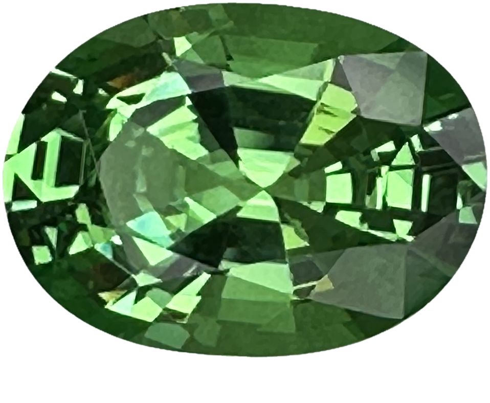 2.37ct Oval Bright Green Tsavorite