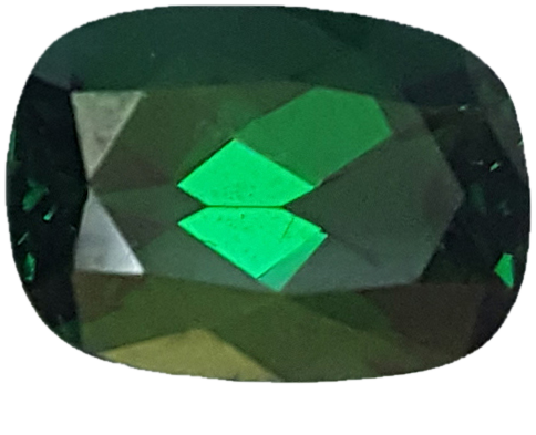 2.78ct Cushion Fine Saturated Green Tsavorite