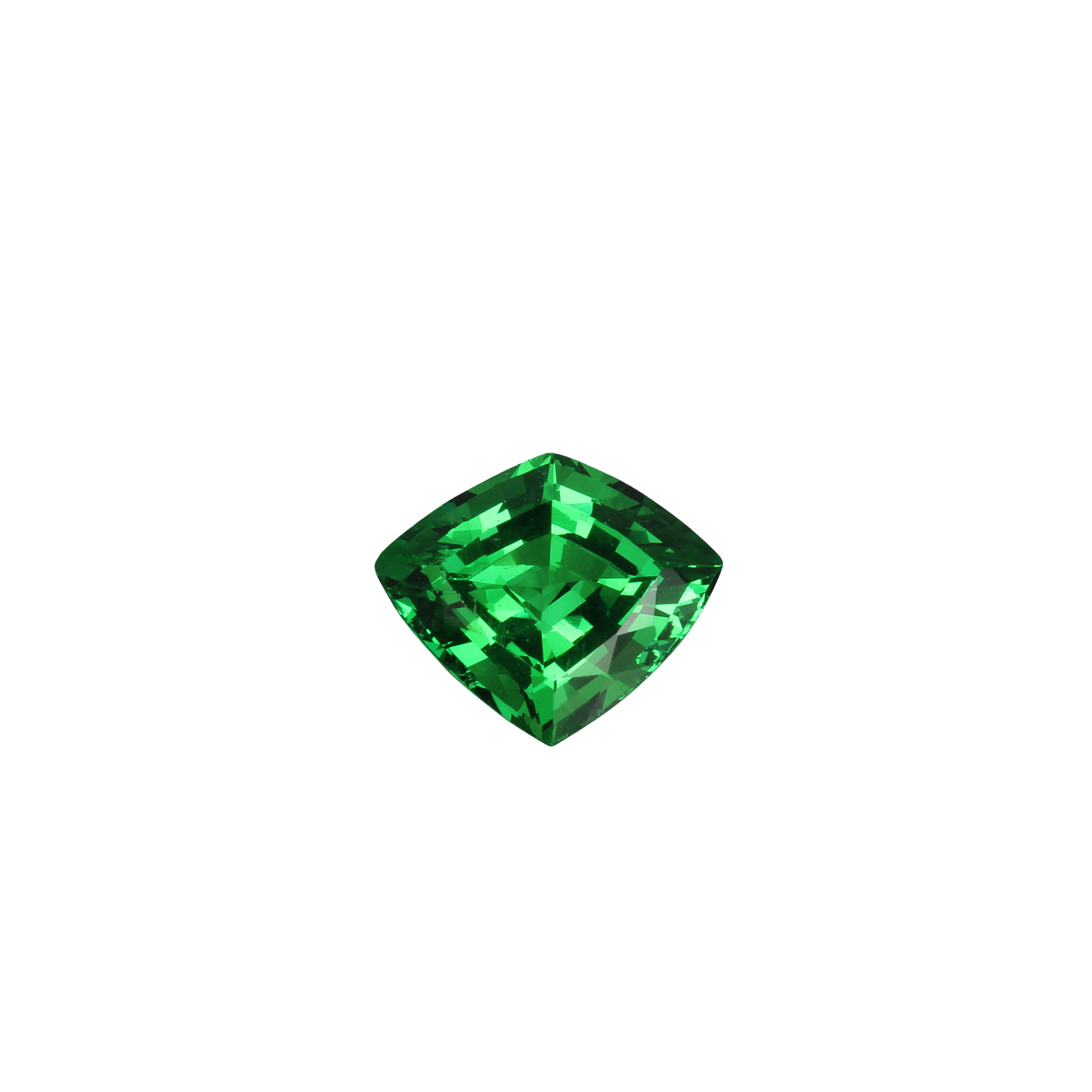 2.81ct Fancy Cut Fine Intense Green Tsavorite