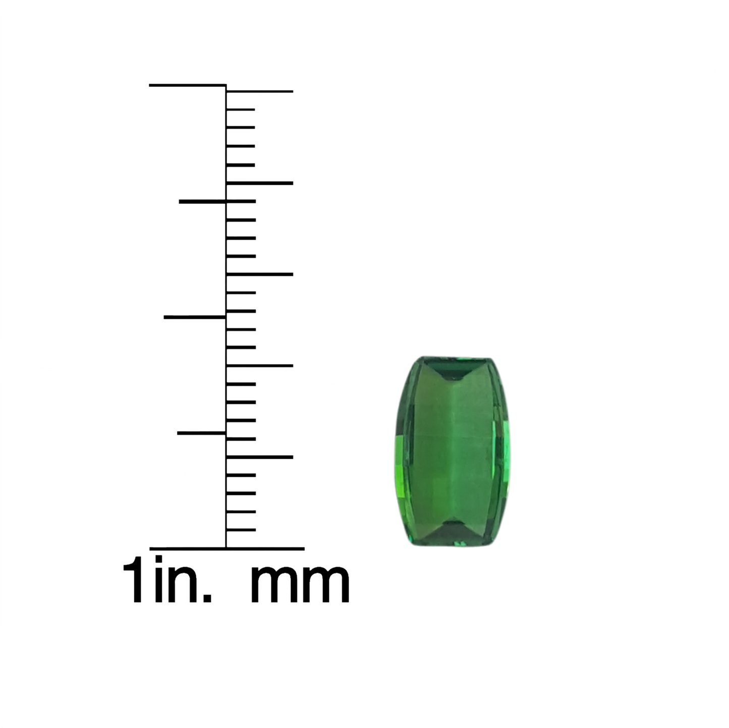 2.25ct Briolette Bright Green Tsavorite