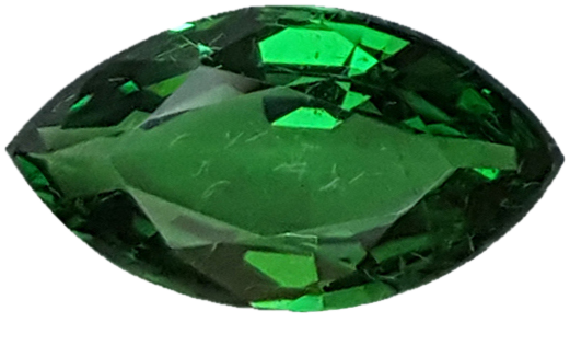 1.23ct Marquise Fine Intense Green Tsavorite