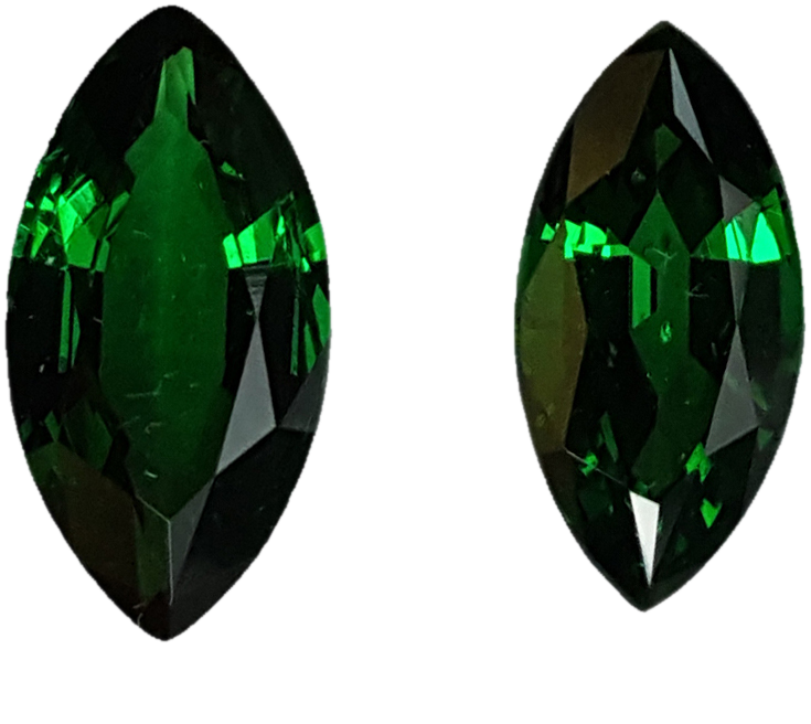 2.49ct Marquise Fine Intense Green Tsavorite
