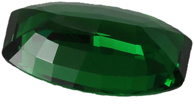 1.92ct Briolette Fine Saturated Green Tsavorite