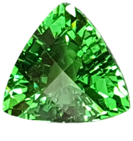 1.84ct Trillion Fine Intense Green Tsavorite