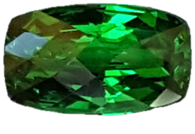1.86ct Cushion Fine Intense Green Tsavorite