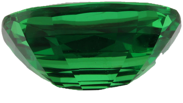 2.54ct Cushion Gem Quality - Fine Intense Green Tsavorite