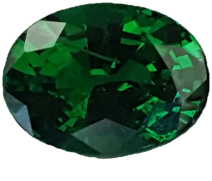 2.46ct Oval Fine Saturated Green Tsavorite