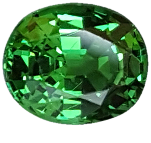 1.21ct Cushion Bright Green Tsavorite
