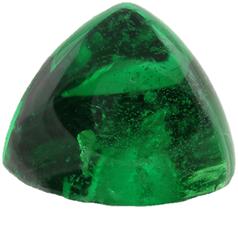 3.33ct Trillion Cab Fine Intense Green Tsavorite
