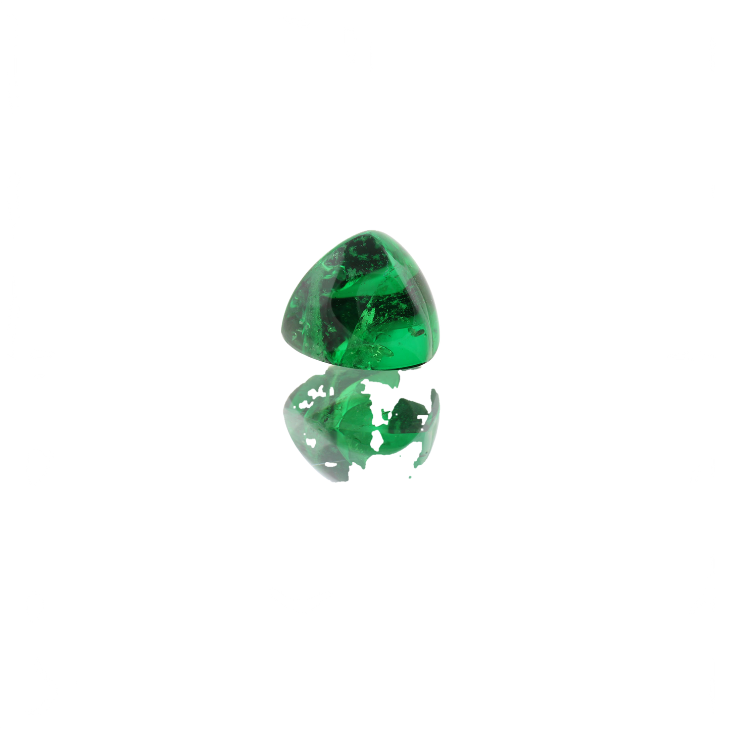 3.33ct Trillion Cab Fine Intense Green Tsavorite