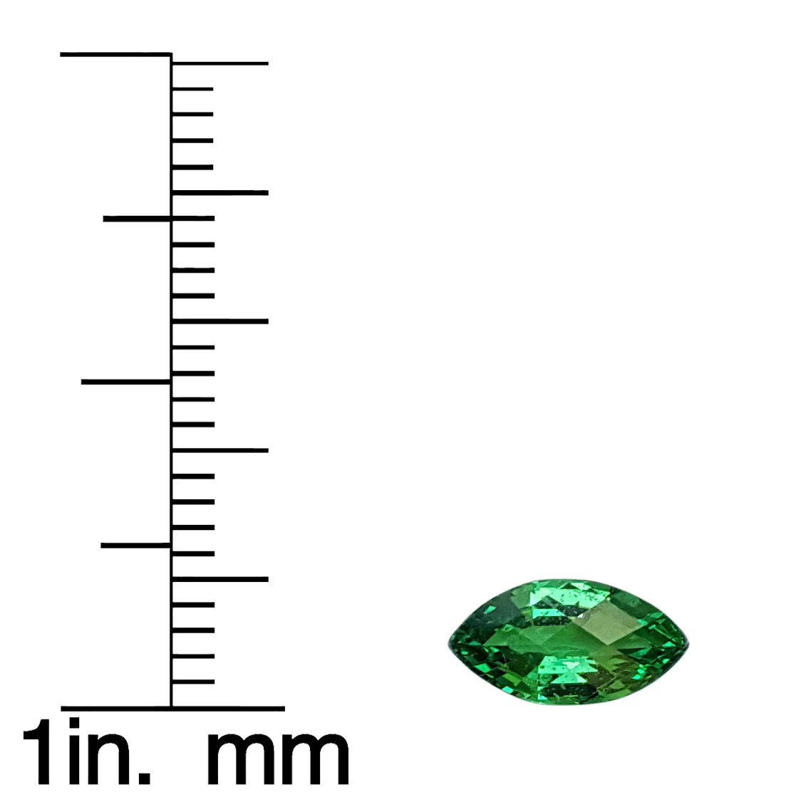 1.08ct Marquise Bright Green Tsavorite