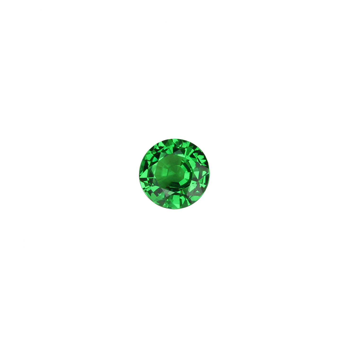 5.8mm Round Bright Green Tsavorite