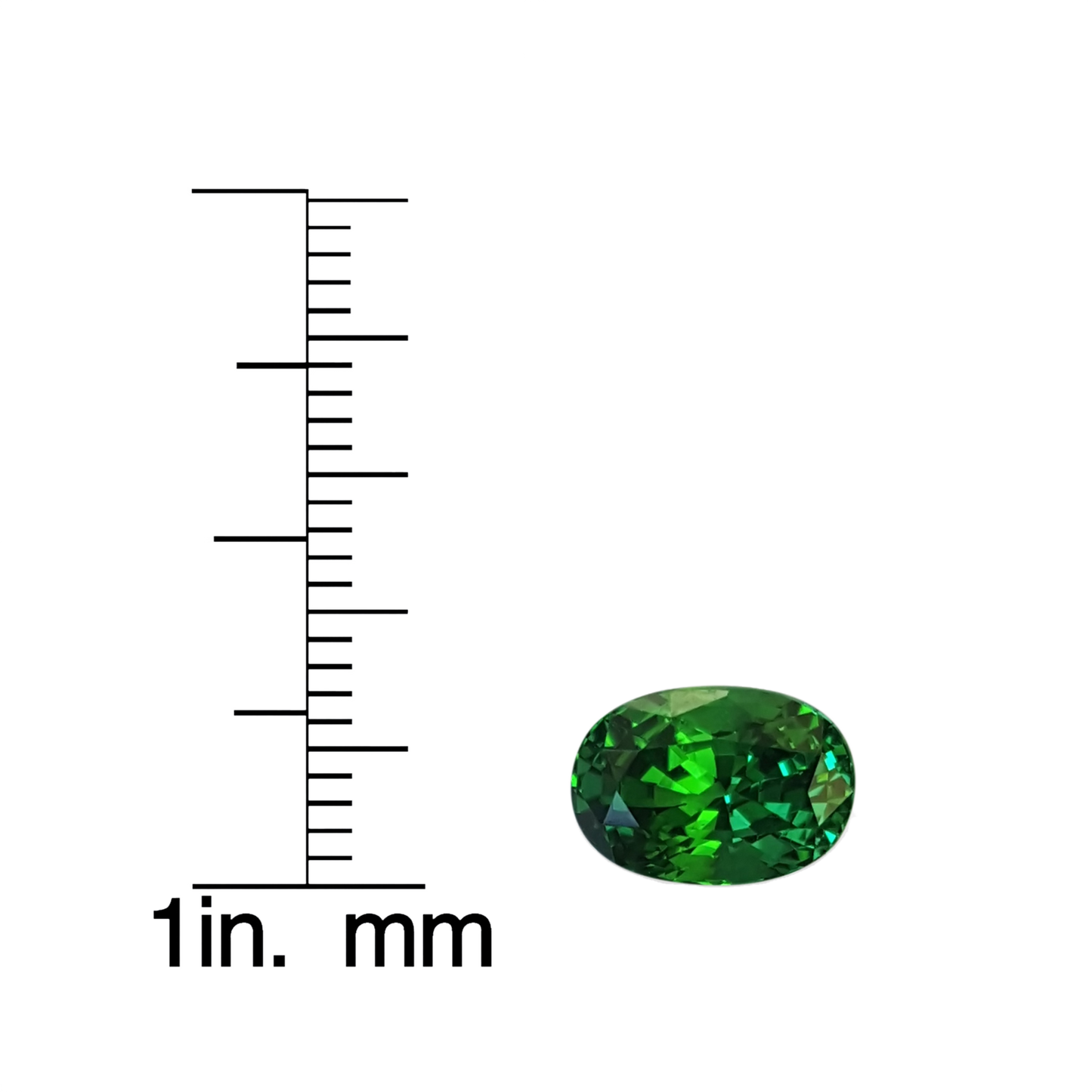 1.83ct Oval Bright Green Tsavorite