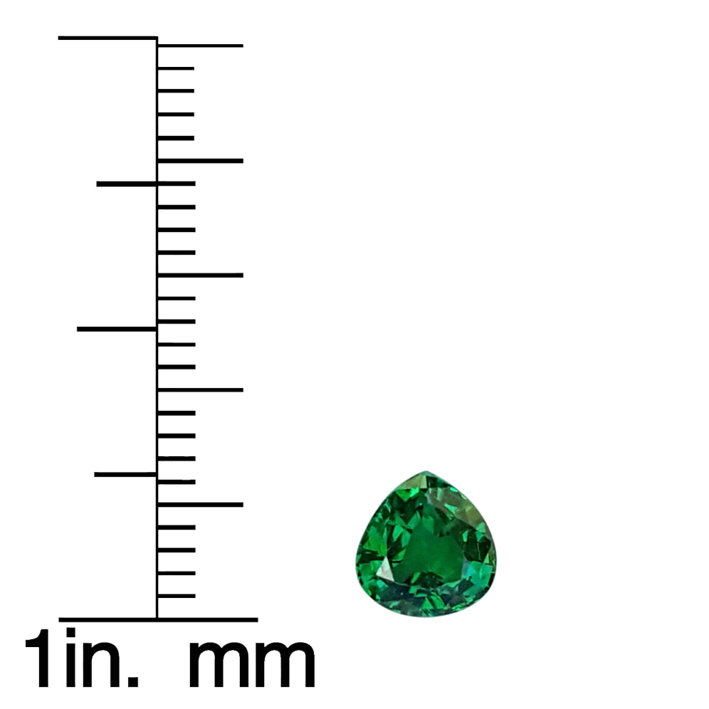 1.06ct Onion Fine Intense Green Tsavorite
