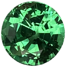 1.72ct Round Bright Green Tsavorite