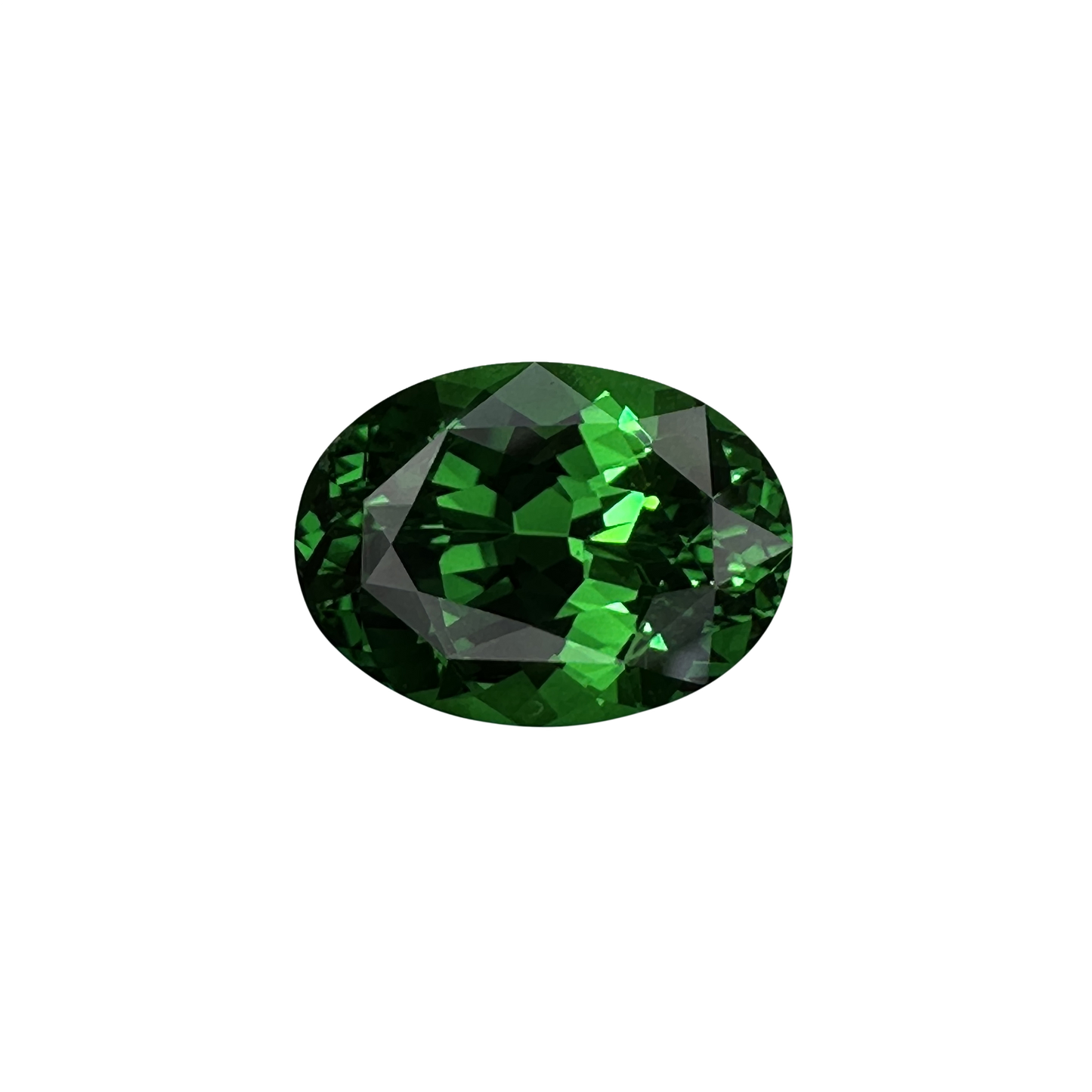 2.29ct Oval Fine Intense Green Tsavorite