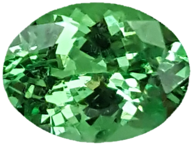 2.63ct Oval Bright Green Tsavorite