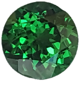 1.82ct Round Fine Intense Green Tsavorite