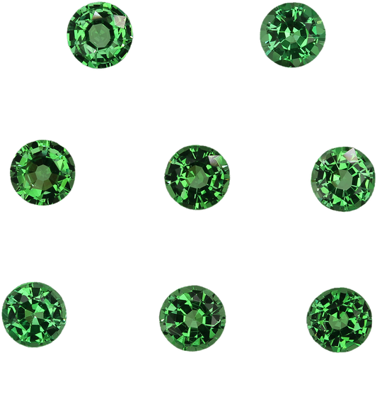 4.75mm Round Bright Green Tsavorite
