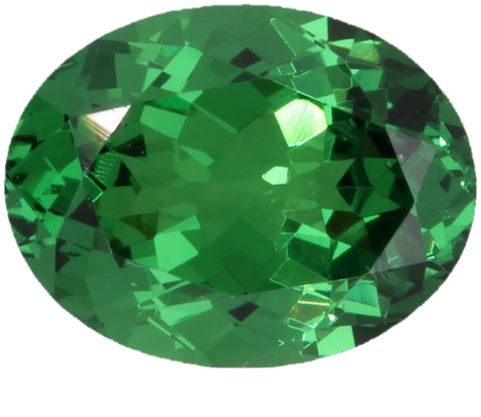 2.56ct Oval Bright Green Tsavorite