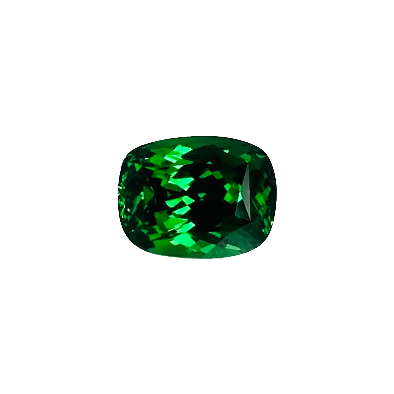 7.8x5.8mm Oval Fine Intense Green Tsavorite