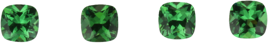 4.4mm Cushion Fine Intense Green Tsavorite