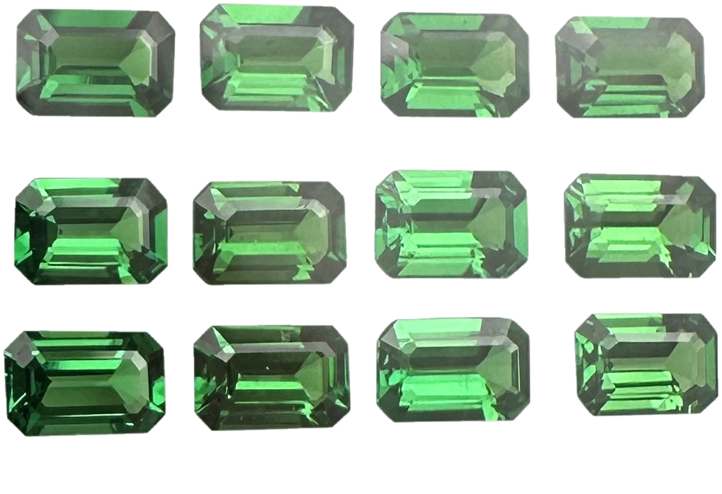 6x4 E/C Tsavorite Garnet