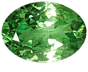 3.54ct Oval Mint Garnet