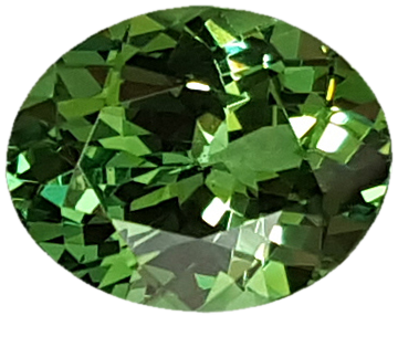 2.51ct Oval Mint Garnet