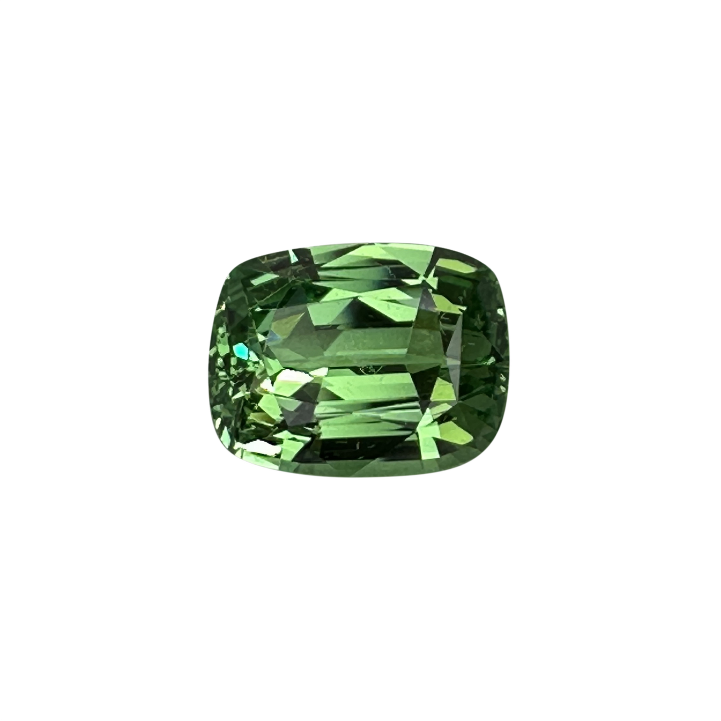 2.84ct Cushion Bright Green Tsavorite