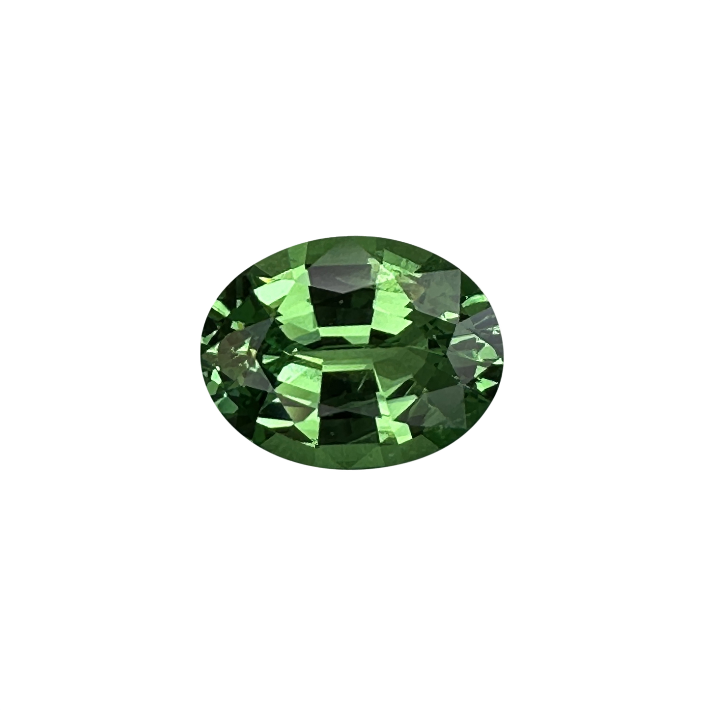 2.13ct Oval Bright Green Tsavorite