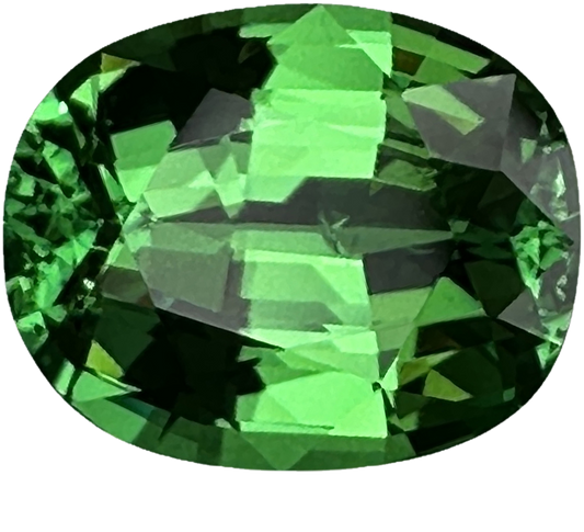 2.05ct Oval Bright Green Tsavorite