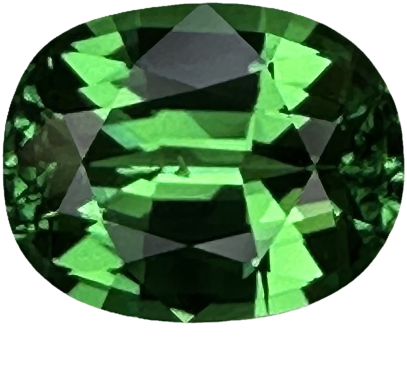 2.05ct Oval Bright Green Tsavorite