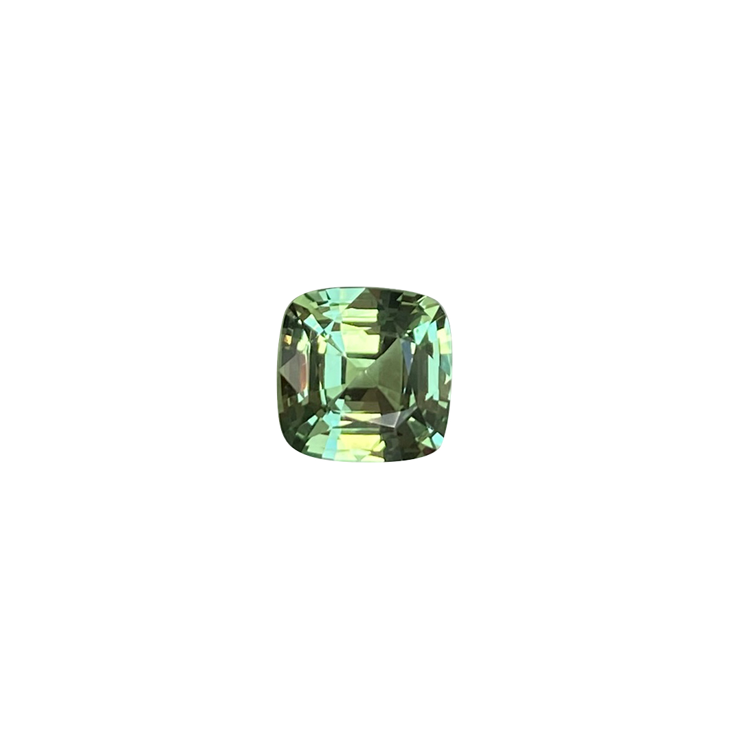 4.69ct Cushion Mint Garnet