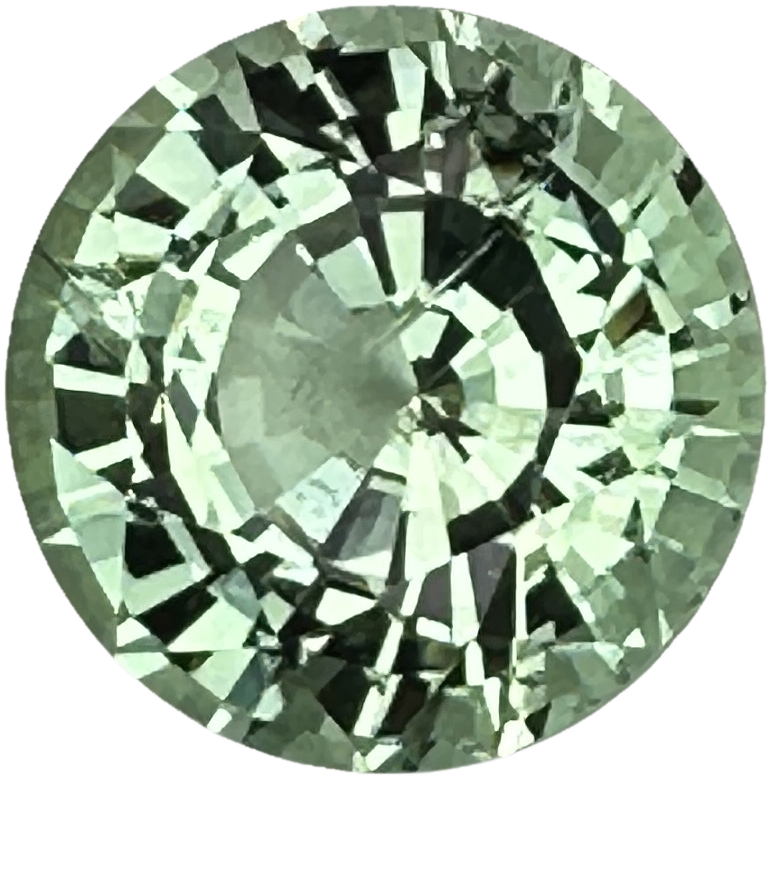 2.31ct Round Mint Garnet