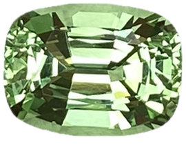 2.24ct Cushion Mint Garnet