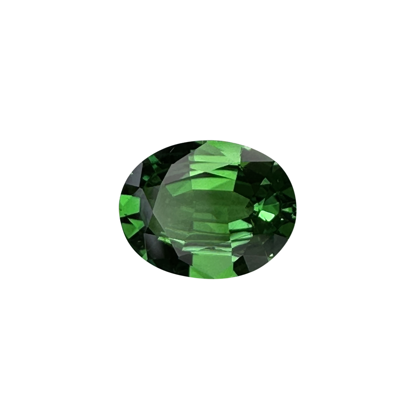 1.63ct Oval Fine Intense Green Tsavorite