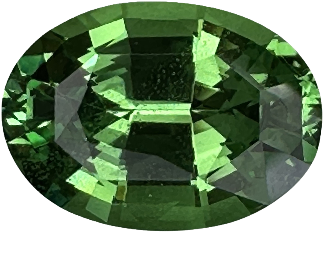2.03ct Oval Bright Green Tsavorite