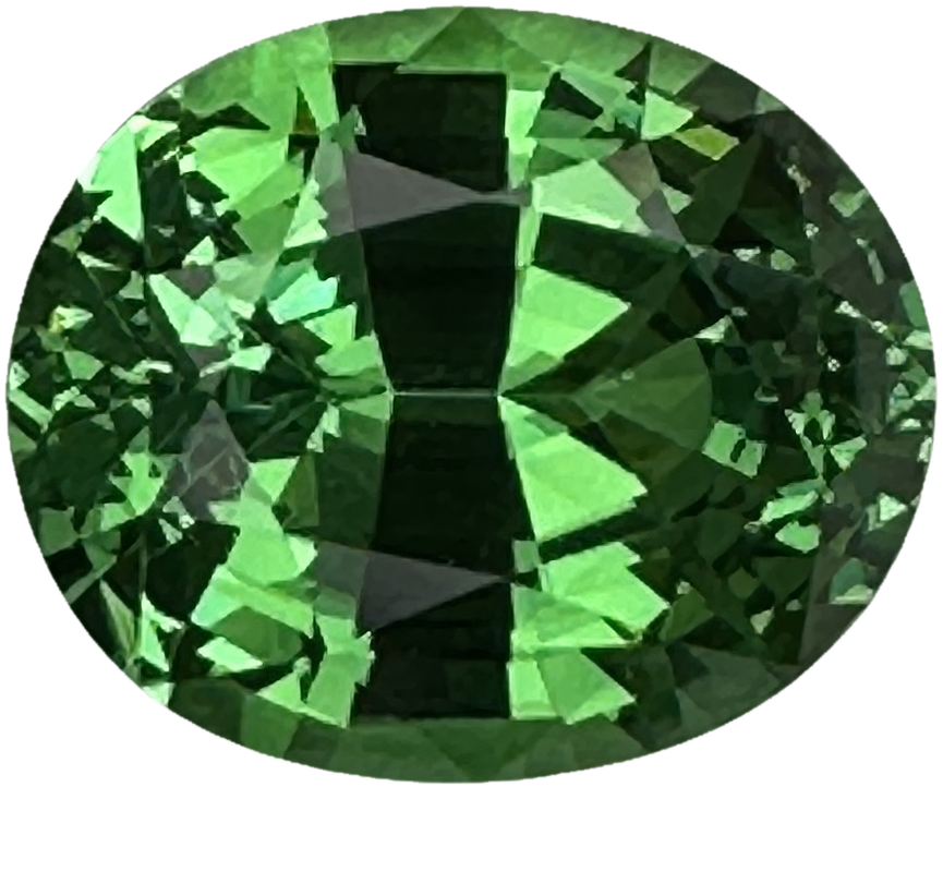 2.48ct Oval Fine Mint Green Tsavorite