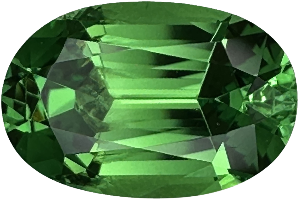 2.45ct Oval Bright Green Tsavorite