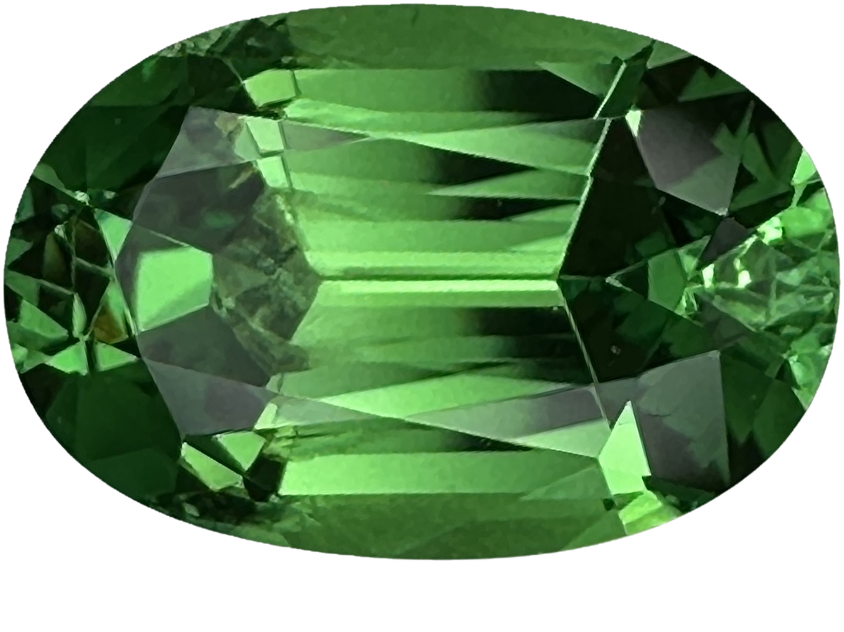 2.45ct Oval Bright Green Tsavorite
