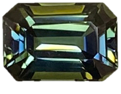 2.04ct Emerald Cut NATURAL Color Tanzanite