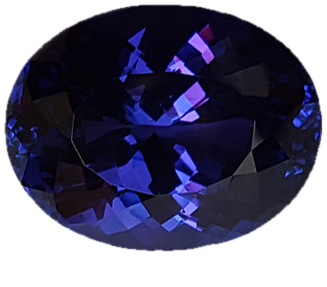 15.43ct Oval AAA Color Tanzanite