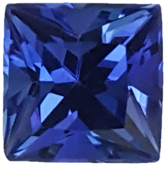 5.9mm Princess Cut AAA Color Tanzanite