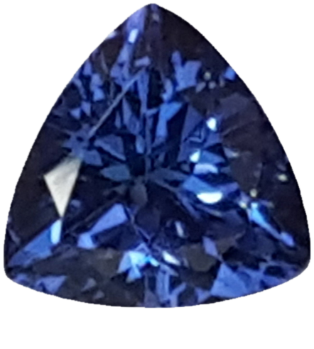 6.5mm Trillion AAA Color Tanzanite